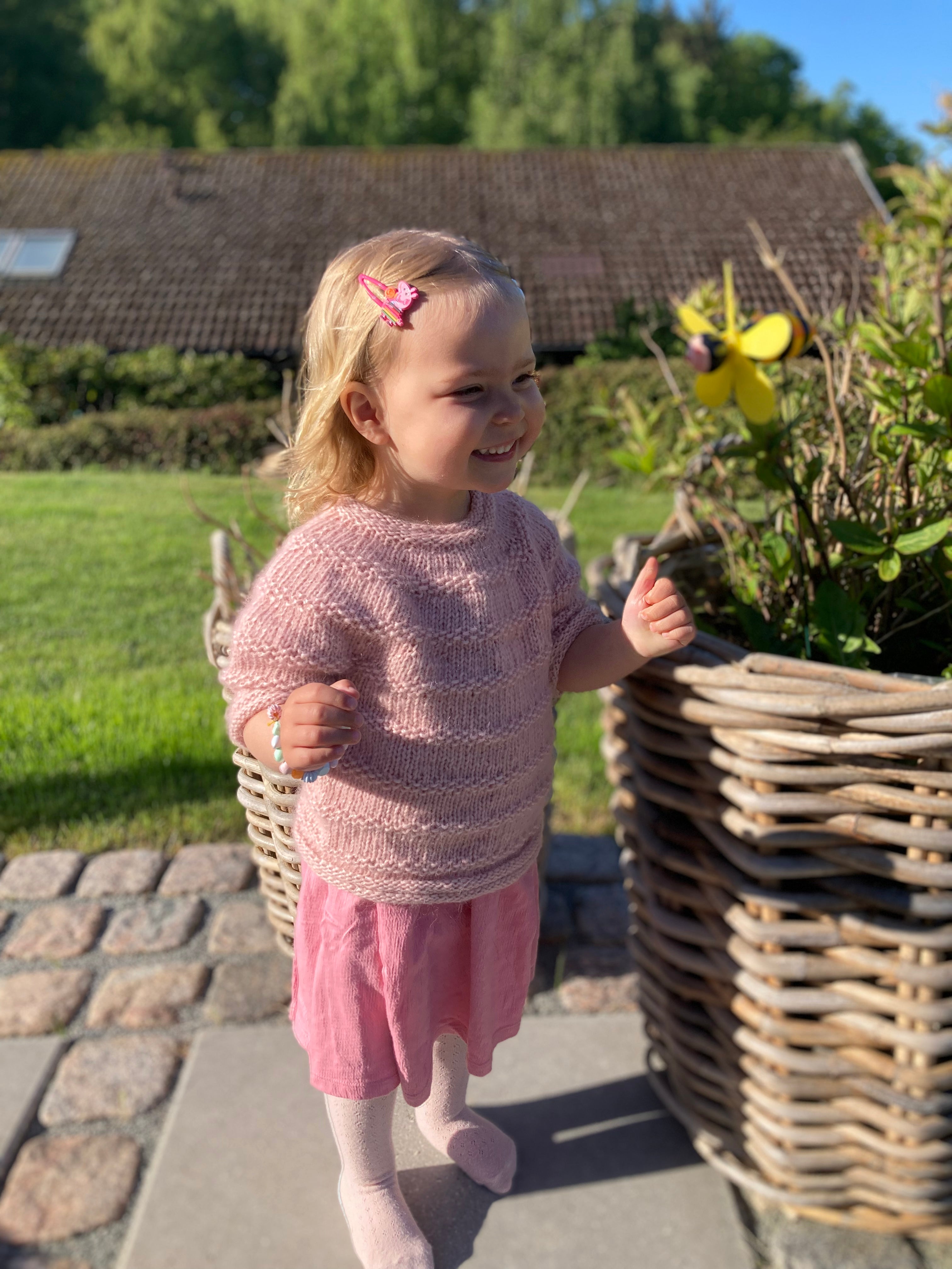 kit til "BØRNESWEATER VIOLA"